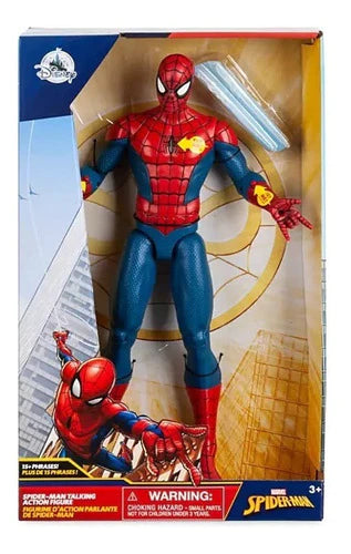 Disney Store Muñeco Spider Man Con Sonidos 35 Cm –