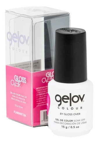 Gel De Color Para Uñas Gloss Over Gelov Colour Wilt 306