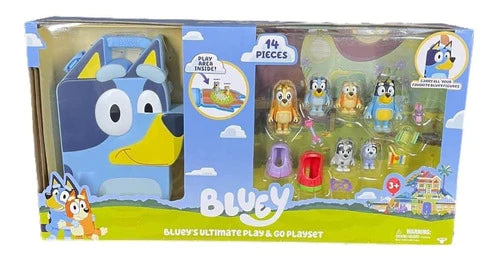 Bluey Set 7 Figuras Bluey Y Sus Amigos 14 Piezas 2021 –