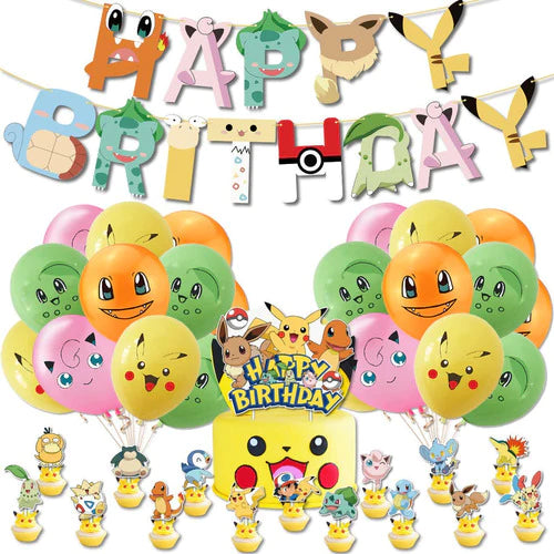 Cumpleaños Pokemon KIT 