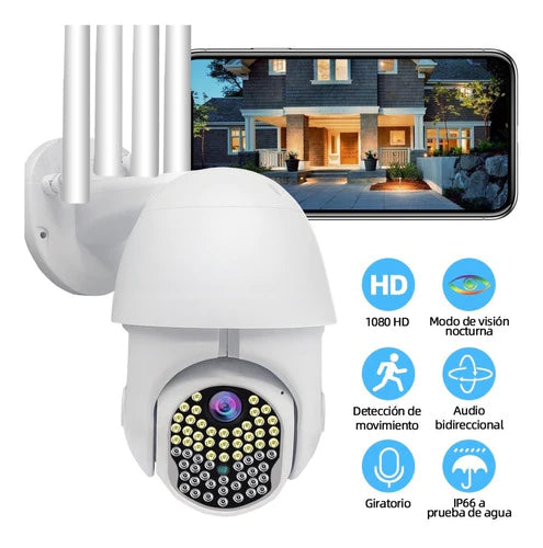  AONUOWE Cámara de seguridad con bombilla WiFi 1080P, cámara de  seguridad de 360 grados inalámbrica para exteriores, cámaras de seguridad  interiores para seguridad del hogar, detección de movimiento inteligente,  audio bidireccional (