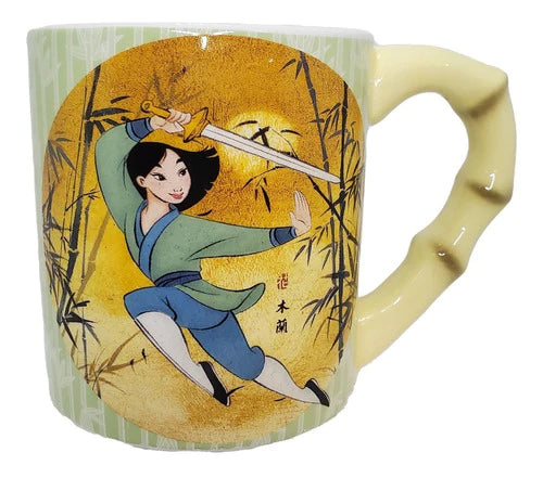 Taza Disney Mulan Original 20 Oz 591 Ml Ceramica –