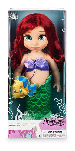 Muñeca Animator Ariel Disney Store La Sirenita –