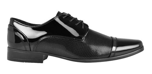 Zapatos De Vestir Para Caballero Stylo  10507-g1 Negro