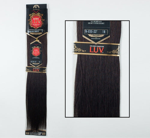 Extension Luv Remy 100% Humano Remy 22 PLG 1.5mts Basicos