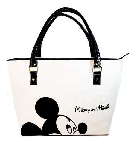 Bolso De Dama Diseño Mickey Mouse Alta Gama Importado