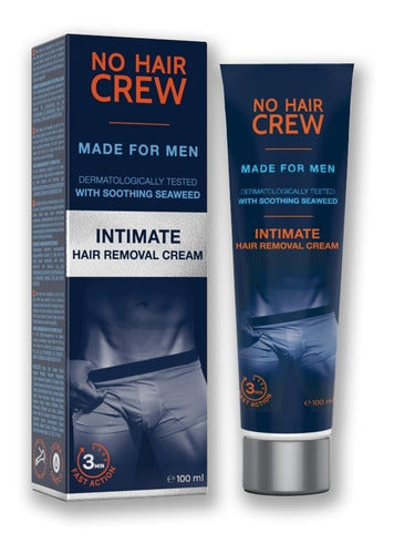 No Hair Crew Intimate Crema Depilatoria Íntima Para Hombre