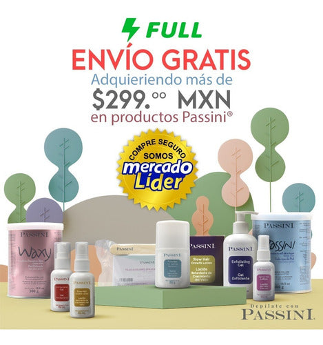 Passini Microondas Frutales - Kit De Depilacion