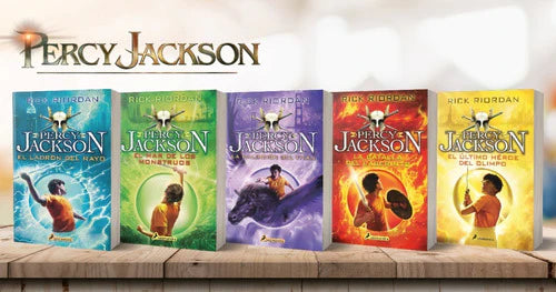Saga Percy Jackson Y Los Dioses Del Olimpo [ 5 Libros ] –