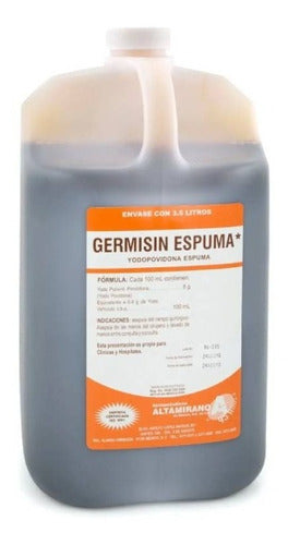 Jabón Desinfectante Germisin Espuma 3.5lt