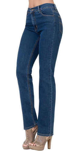 Oggi Jeans Mujer Azul Mezclilla Stretch Atraction – Abonitos.mx