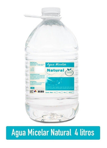 Agua Micelar Hidratante 4 Litros Sane Essentials