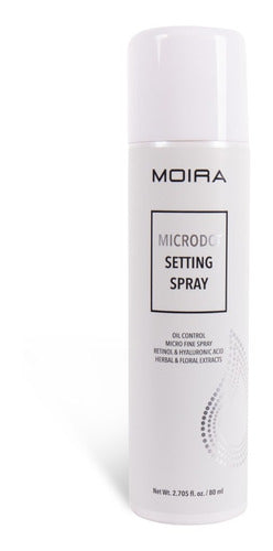 Spray Moira Cosmetics K-beauty Microdot Fijador Maquillaje