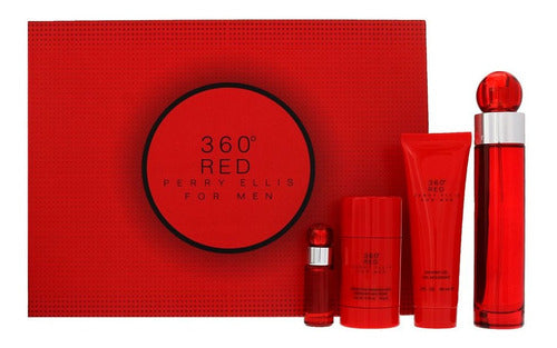 Estuche 360 Grados Red Caballero  4 Piezas Original
