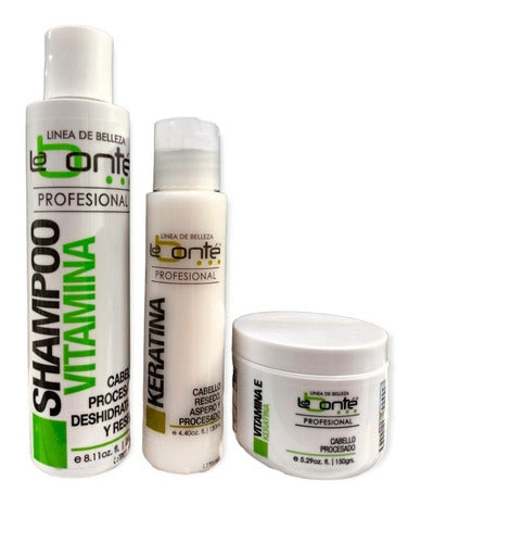 Kit De Reparación Labonte Shampoo,keratina Y Vitamina E