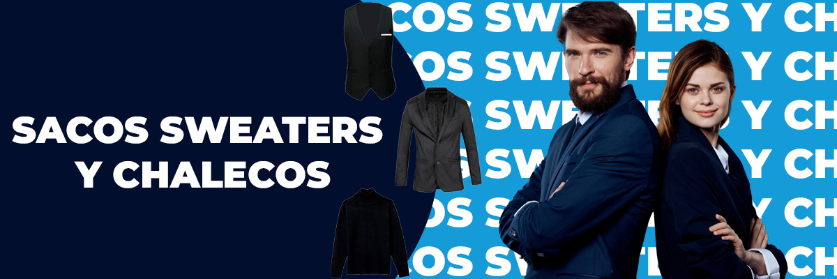 Sacos, Sweaters Y Chalecos