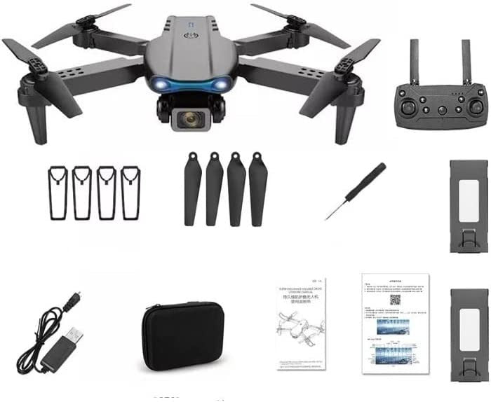 Drone 4k Cámara E99 Dupla Larga Duración De La Batería, 2 baterias