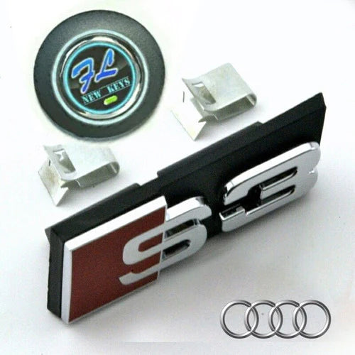 Emblema Para Parrilla Audi S3 ,  A3 Sline