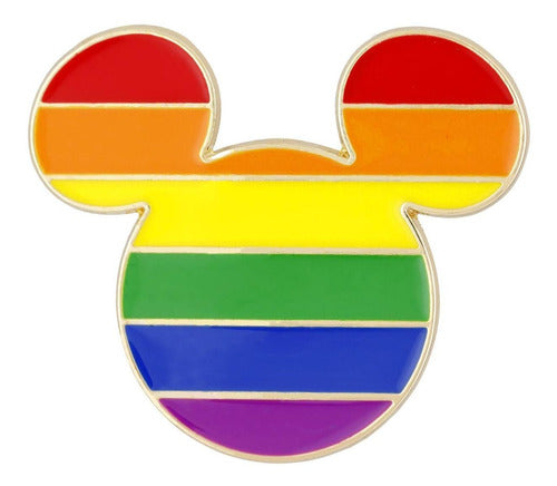 Pin Mickey Mouse Rainbow Disney