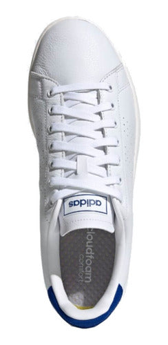 Tenis Para Hombre adidas Advantage Color Cloud White/cloud White/royal Blue - Adulto 6 Mx