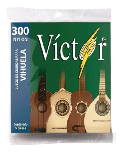 Cuerdas De Vihuela Victor  De Nylon Vcvh300 Envio Gratis