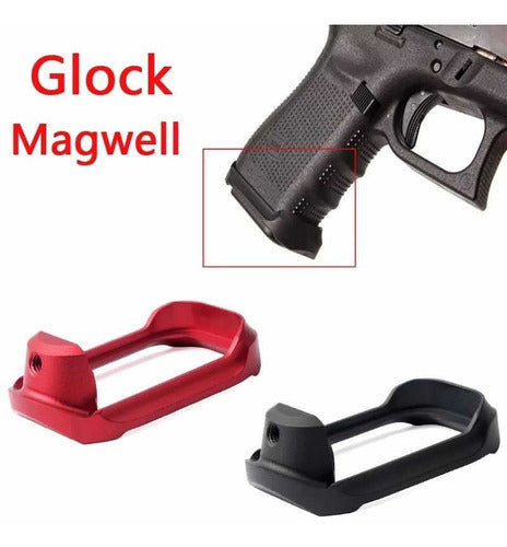 Magwell Para Glock Recarga Rápida Airsoft Gotcha  Co2 Fuego