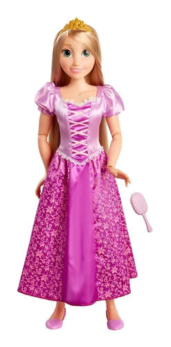Disney Princess Muñeca Rapunzel Peinados Enredados 80 Cm