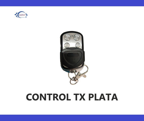 Control Remoto Seg Y Ppa | Tx Plata | Puertas Automáticas