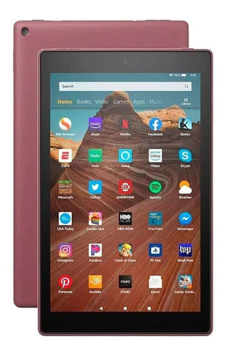 Tablet  Amazon Fire Hd 10 2019 Kfmawi 10.1  32gb Plum Y 2gb De Memoria Ram