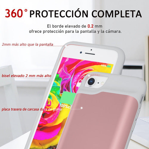 Carcasa Con Carga De Batería Para iPhone 6/6s/7/8/se2020