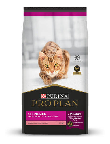 Pro Plan Optirenal Sterilized Gato Adulto Salmón/arroz 3kg