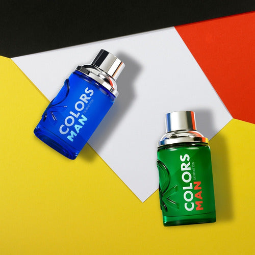 Perfume Para Hombre Benetton Colors Green Edt 200ml + Regalo