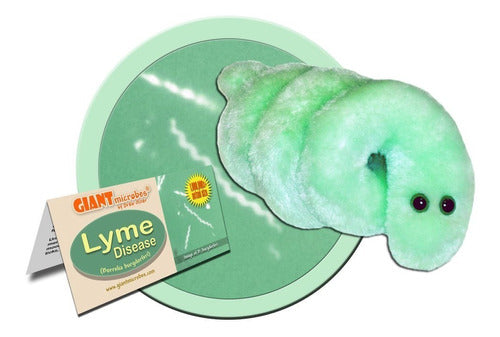 Peluche Lyme Borrelia Bacteria Espiroqueta Giant Microbes