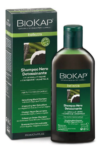 Biokap - Shampoo Desintoxicante Con Carbón Vegetal 200ml