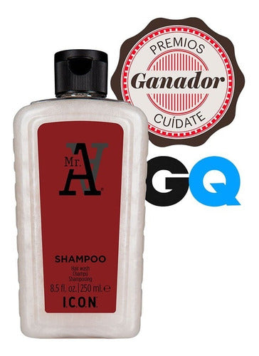 Shampoo Anticaida Y Energizante Icon 250ml Mr A
