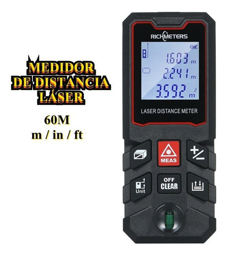 Handheld Distance Meter Portable Multifunction Space