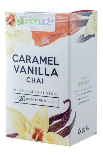 (3 Pzas) Te Caramel Vanilla Chai (20 Bolsitas) Greenside