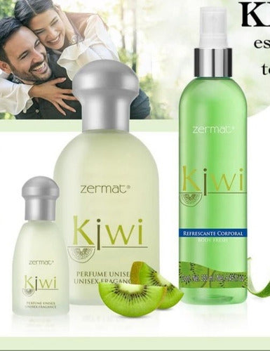 Perfume Kiwi Clásico + Refrescante Corporal Zermat