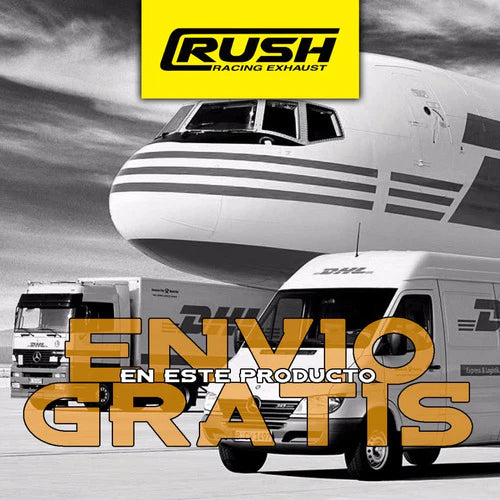 Resonador Deportivo Rush Racing Exhaust R-254009