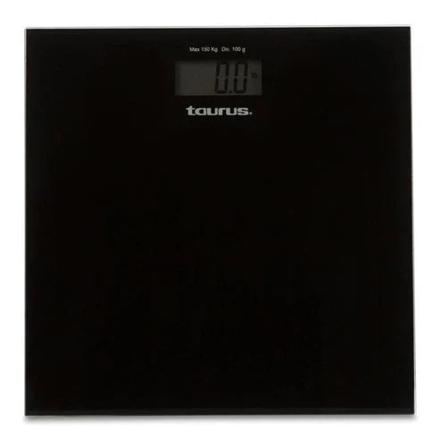 Báscula Digital Taurus Balanzza Negra, Hasta 150 Kg