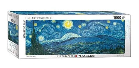 Rompecabezas Noche Estrellada Van Gogh 1000 Pzs Eurographics