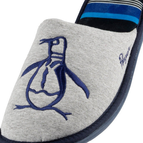Pantufla De Hombre Original Penguin Slippers Monday Gris
