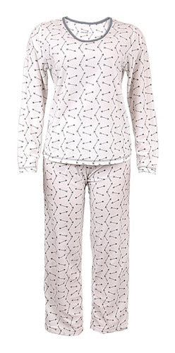 Pijama Mujer Nite Nite Larga Micropolar 507