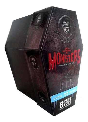 Universal Classic Monsters Coleccion 8 Peliculas Blu-ray