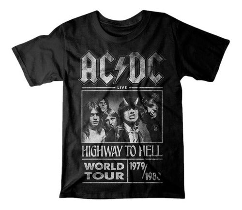 Playera Camiseta Toxic Ac/dc Highway To Hell