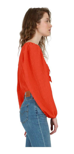 Blusa Levi's® Embry Tie Blouse A1903-0003 Mujer