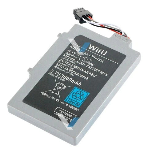 Batería 3.7v 3600 Mah Compatible Con Nintendo Wii U Pad