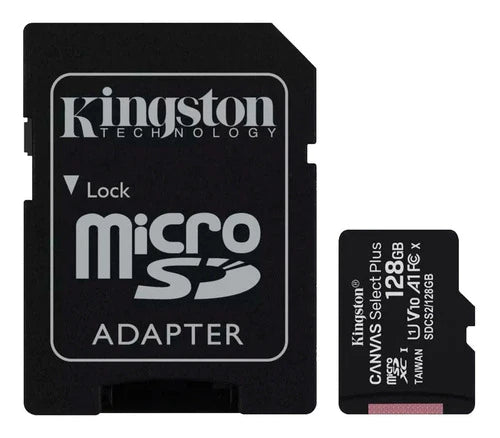 Kingston Memoria Micro Sd 128gb A1 100mb/s Barata Mayoreo +