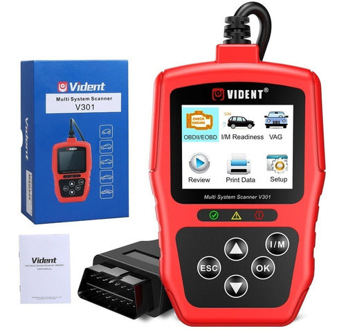 Vag Com V301 Vident Español Multi Systemas Escaner Original