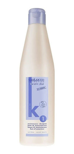 Salerm® Shampoo Keratin Shot Alaciado 500 Ml 1 Pieza